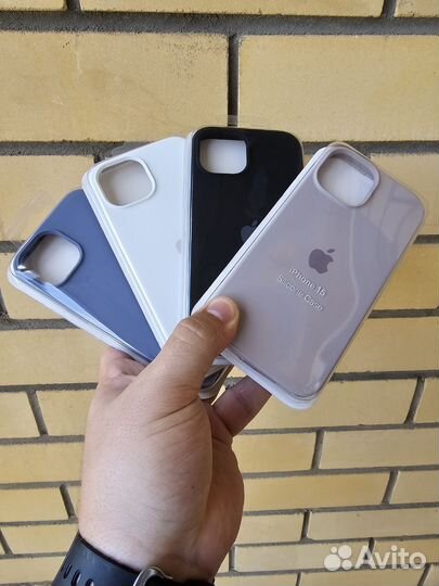 Чехол силиконовый на iPhone 15/15Pro/15Pro Max