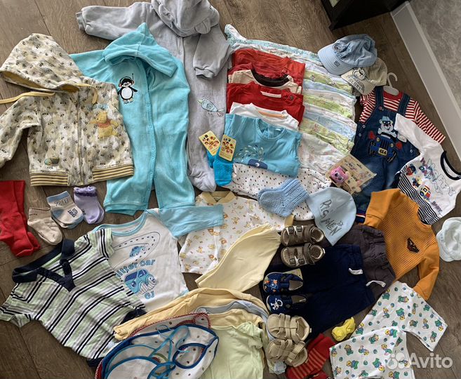 Пакет одежды, обуви на 6-12мес