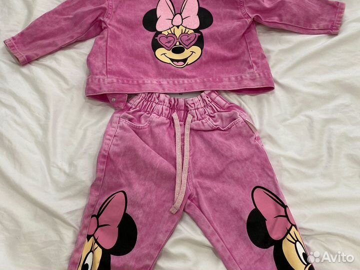 Джинсовый костюм 92 размер gloria jeans