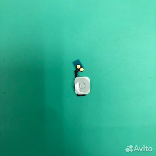 Шлейф iPhone 5 с кнопкой Home белый новый