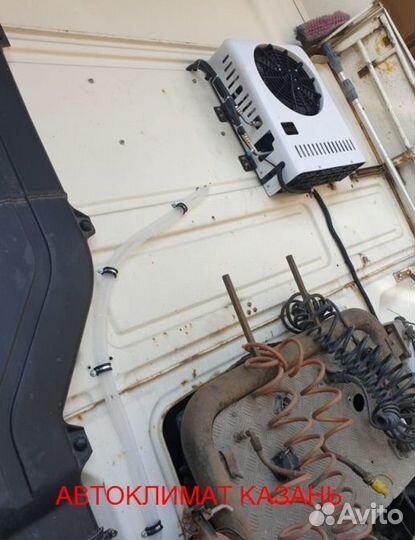 Автокондиционер на тягач DAF сплит-система