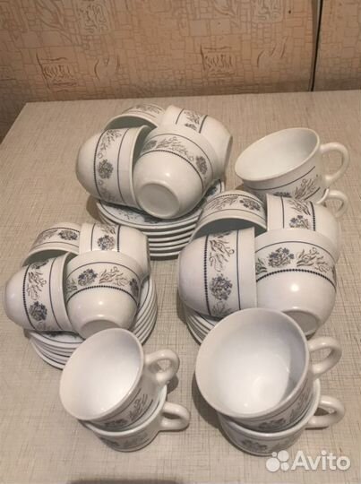 Сервиз кофейный+чайный набор