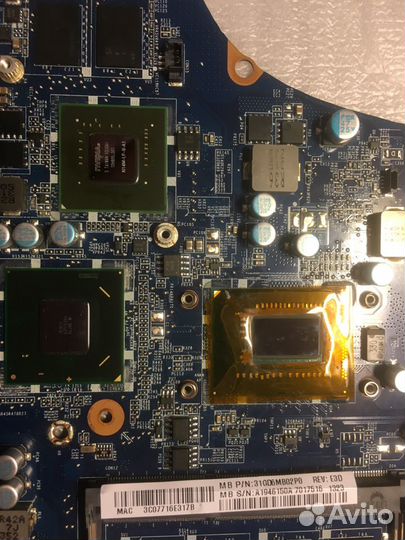 Материнская плата DA0GD6MB8E0 для sony Vaio SVF15A