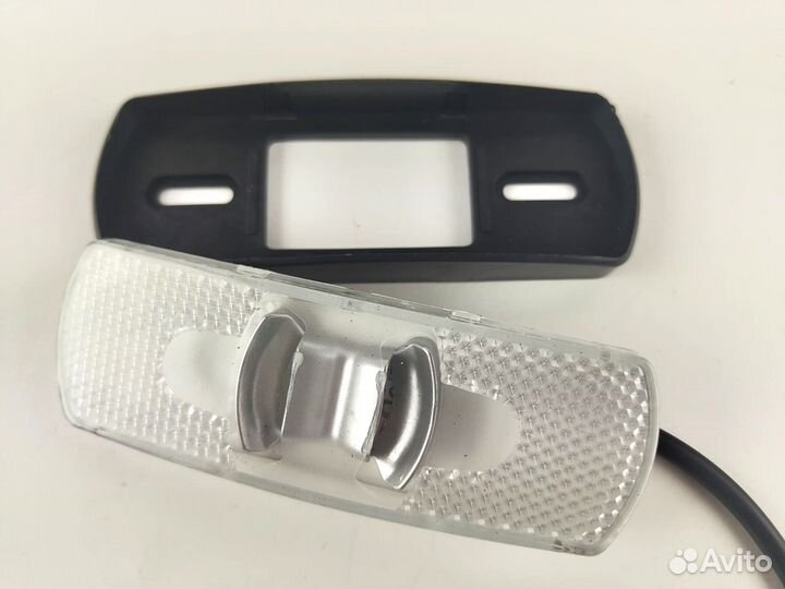 Фонари габаритные белые 24в с рамкой