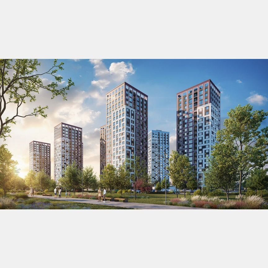 1-к. квартира, 44,3 м², 22/22 эт.