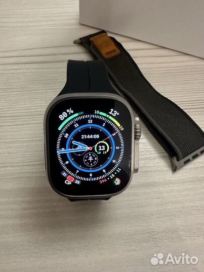 Apple watch ultra 49mm titanium