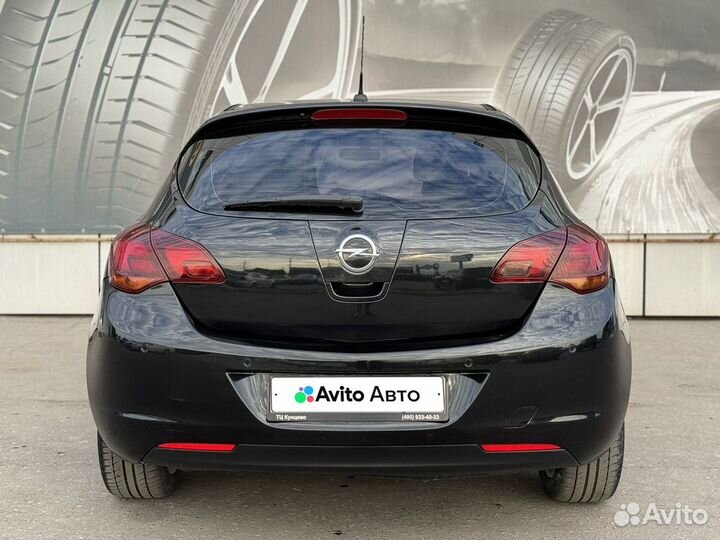 Opel Astra 1.6 AT, 2012, 206 500 км