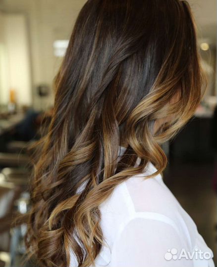 Сложное окрашивание, стрижки