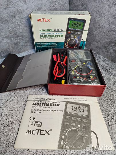 Мультиметр Metex M-3870D