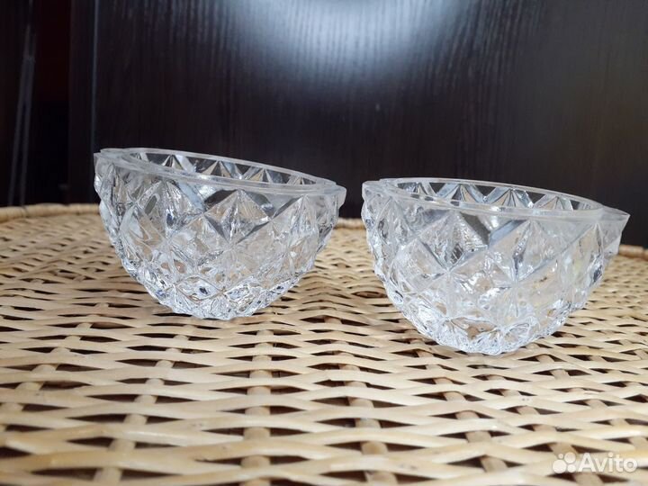 Солонка стекло СССР