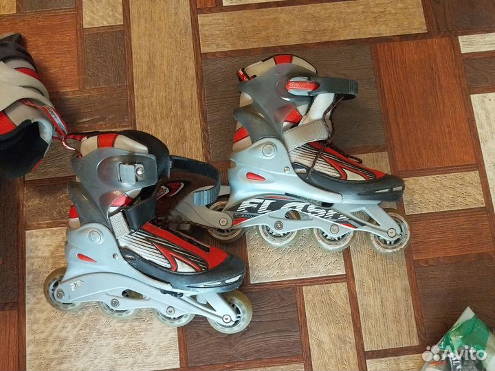 Коньки детские раздвижные 34 37