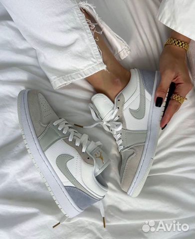 Кроссовки женские Nike Air Jordan 1 Low Кожа объявление продам