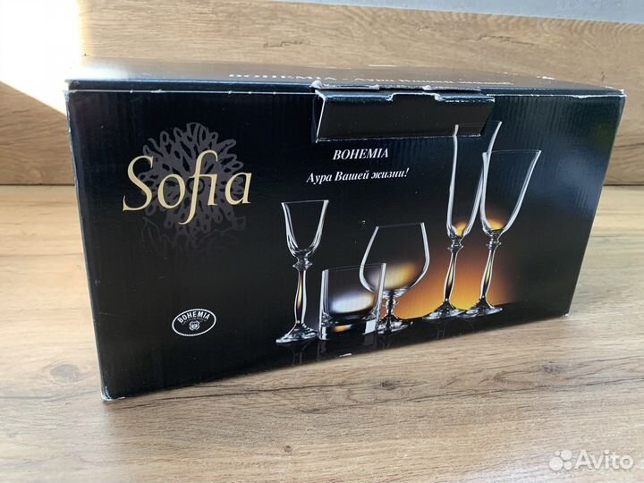 Бокалы для коньяка богемия