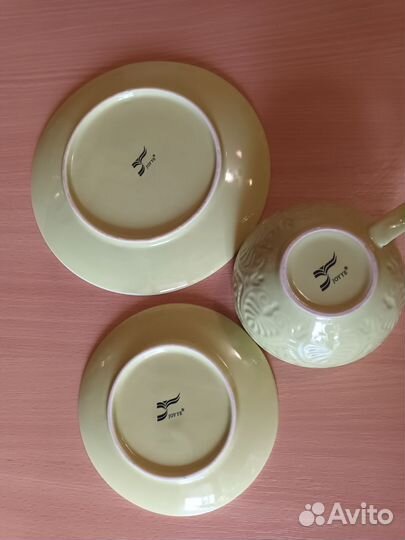 Чайная тройка керамика
