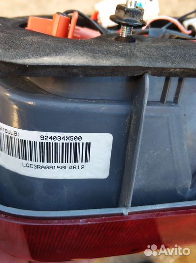 Фонарь задний левый/правый Киа Рио 3 рестайлинг