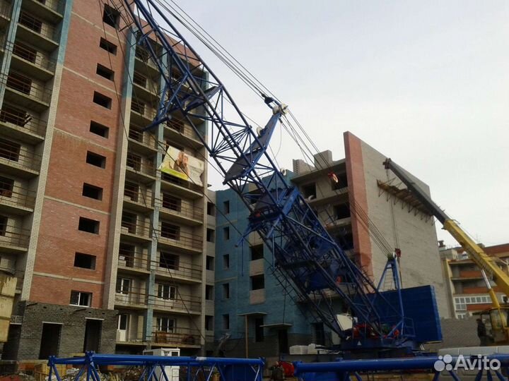 Монтаж башенного крана, козлового крана кран балки