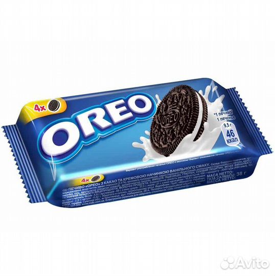 Печенье Oreo 38г Orion