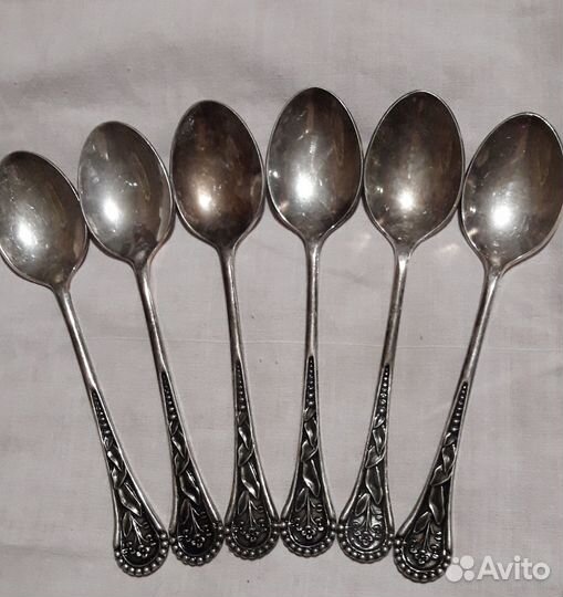 Чайные ложки мельхиор