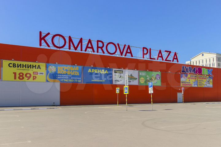 Торговые площади от 27 м² до 2000 м². Без комиссии