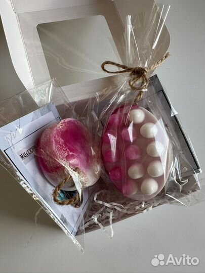 Массажное мыло с люфой