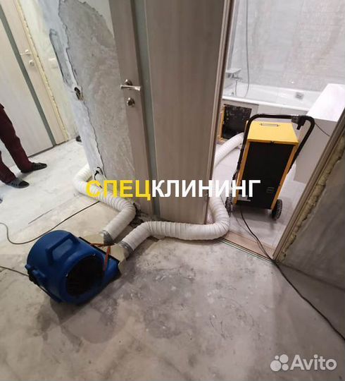 Просушка / Уборка после смерти / пожара / умерших