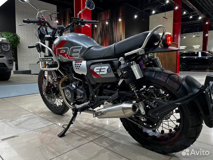 Скремблер новый мотоцикл Cyclone RE3 Scrambler