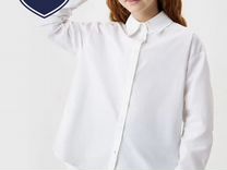 Блузка белая школьная 146см