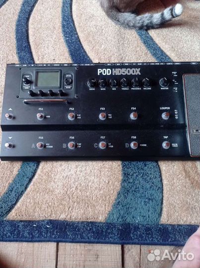 Гитарный процессор line 6 POD HD 500X
