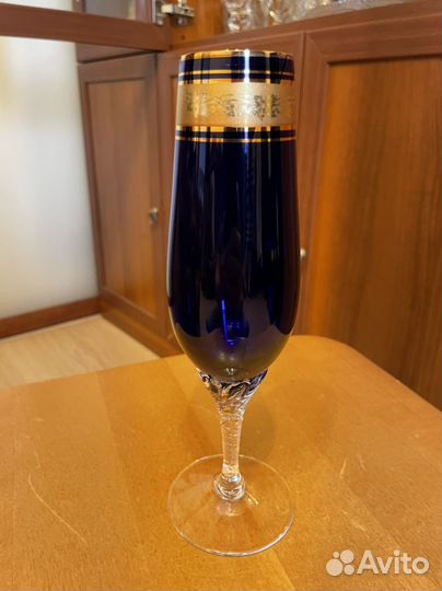 Бокалы для вина богемия. Состояние идеальное