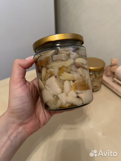 Белые грибы маринованные