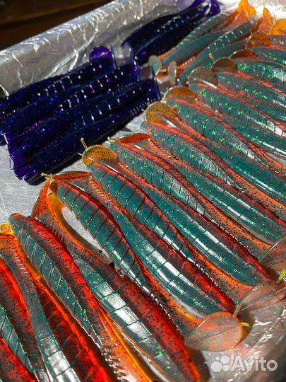 Селиконовая приманка frapp geko 110mm