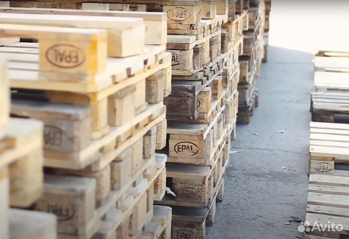 Поддоны деревянные бу 1 сорт