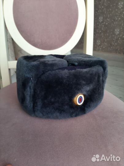 Шапка ушанка мвд полиция росгвардия