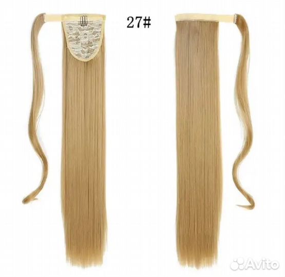 Хвост на заколке