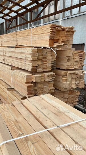 Доска обрезная 40х100х6000мм с доставкой