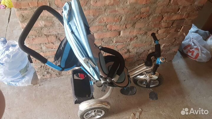 Детский трехколесный велосипед бу