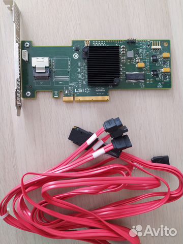 SAS/sata raid контроллер LSI megaraid 9240-4i купить в Санкт-Петербурге ...