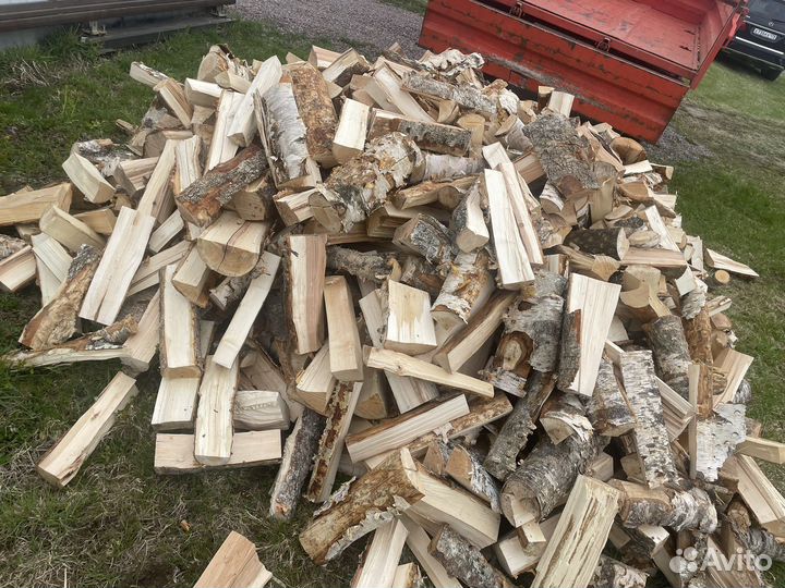 Дрова березовые колотые