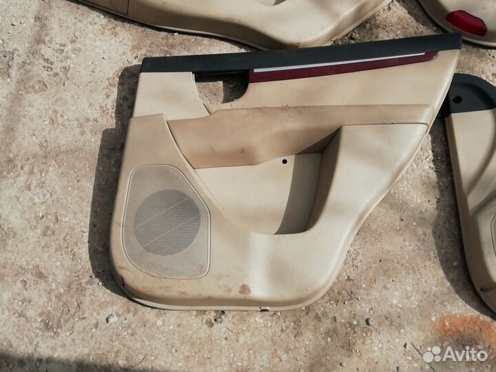 Обшивка дверей hyundai santa fe 2006г