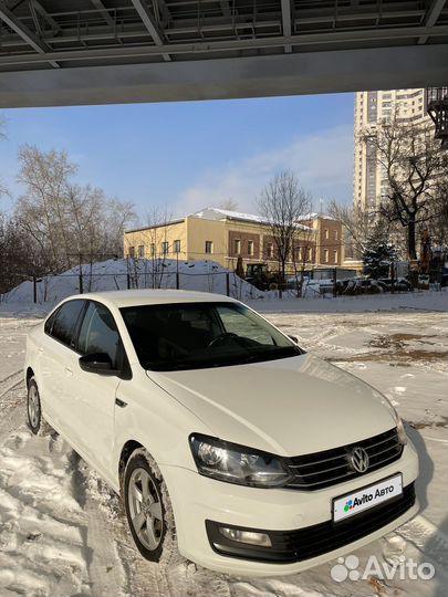 Volkswagen Polo 1.6 МТ, 2016, 267 000 км