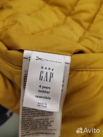 Куртка GAP на 4 года