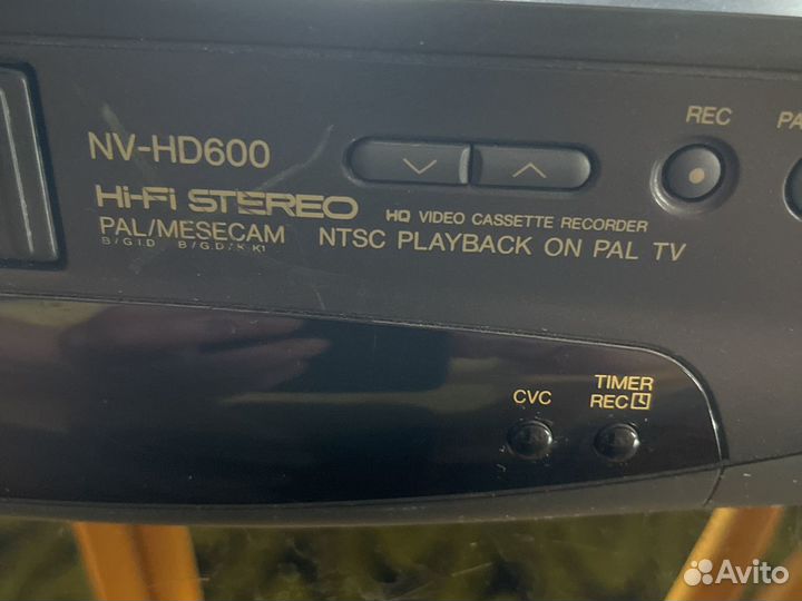 Видеомагнитофон panasonic без пульта
