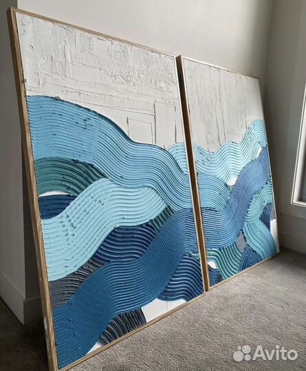 Интерьерная Текстурная Картина/ Мастер-Класс