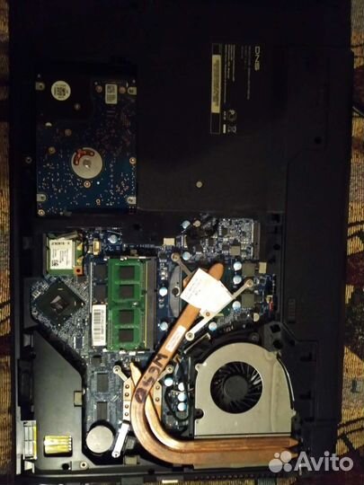Ноутбук w650eh-2 на запчасти