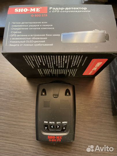 Радар-детектор SHO-ME G-800str highway