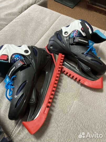 Коньки детские раздвижные 38-41 размер