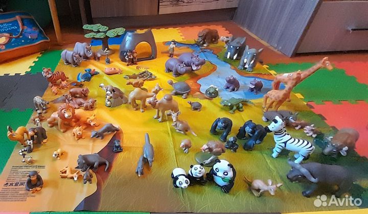 Игрушки Деагостини дикие животные