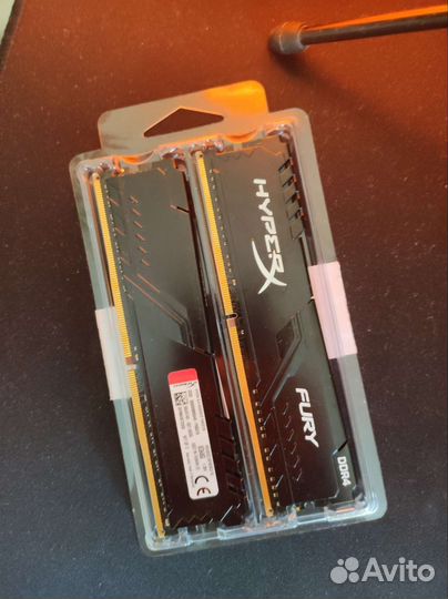 Kingston hyperx fury ddr4 16gb 3200