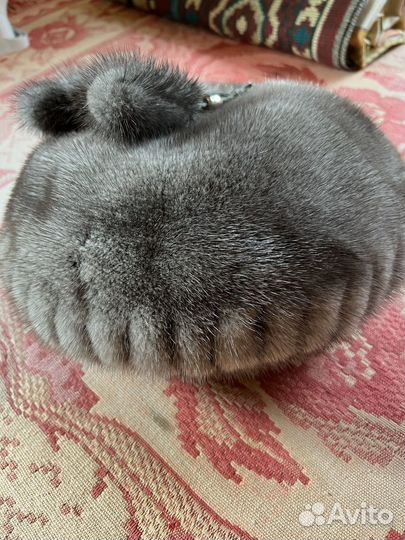 Шапка норковая женская