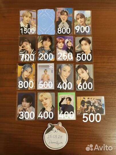 Stray Kids карты, поло